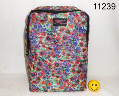 Imagen de MOCHILA M.E. 17" ESTAMPADA FLORCITAS 2.24